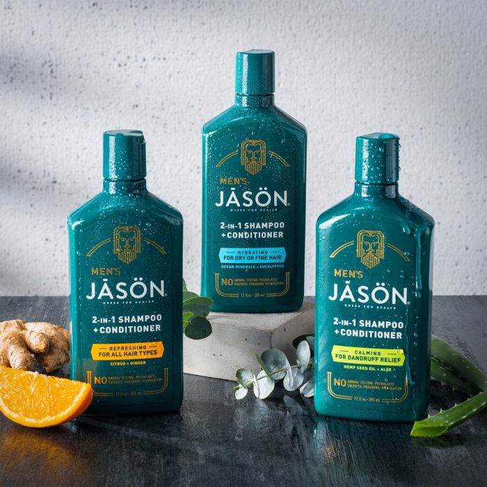 Men's Calming 2-in-1 Shampoo and Conditioner