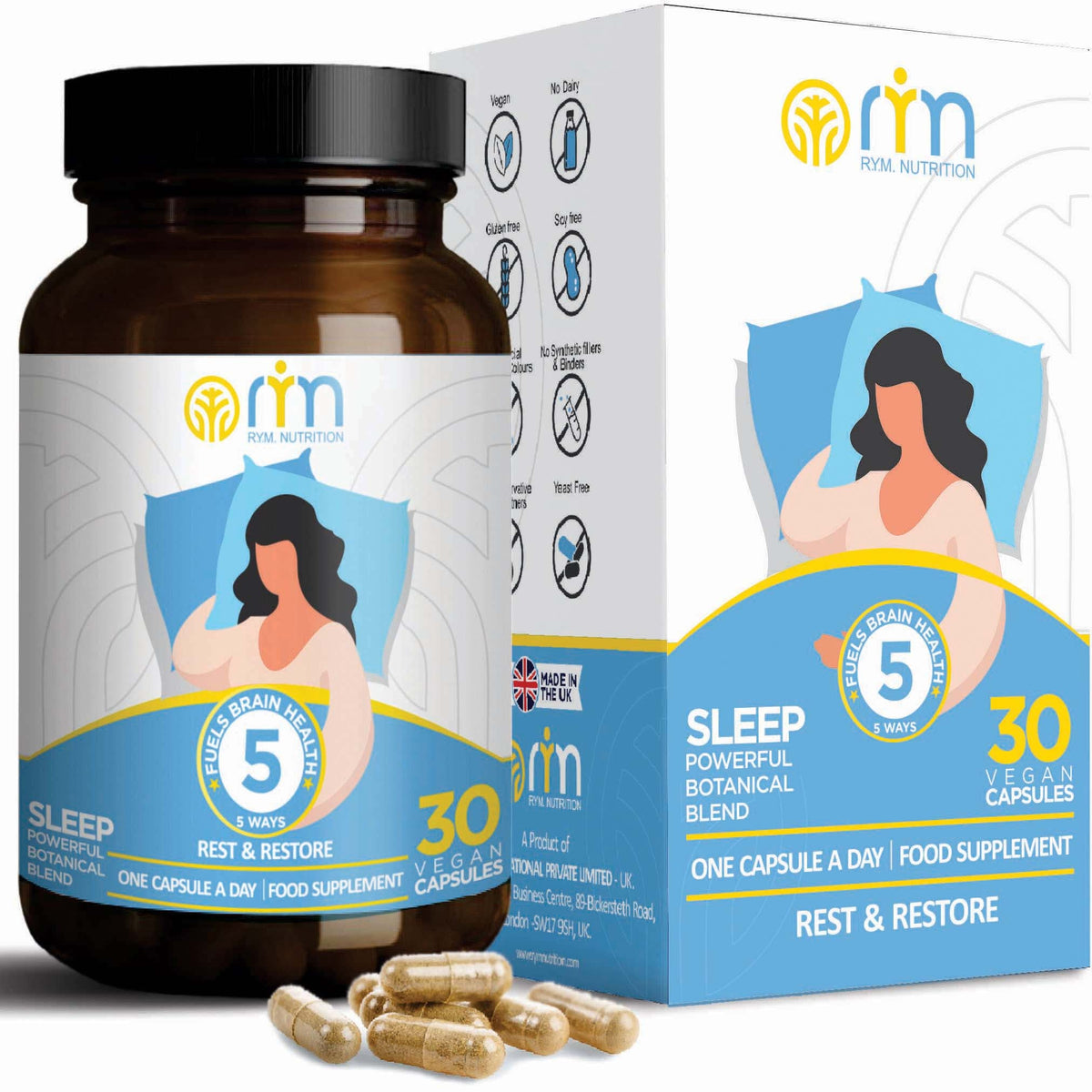 Sleep Rest & Restore 30 Capsules